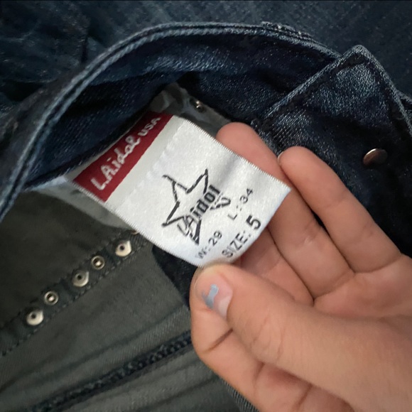 L.A.idol USA Y2K jeans - Picture 4 of 6